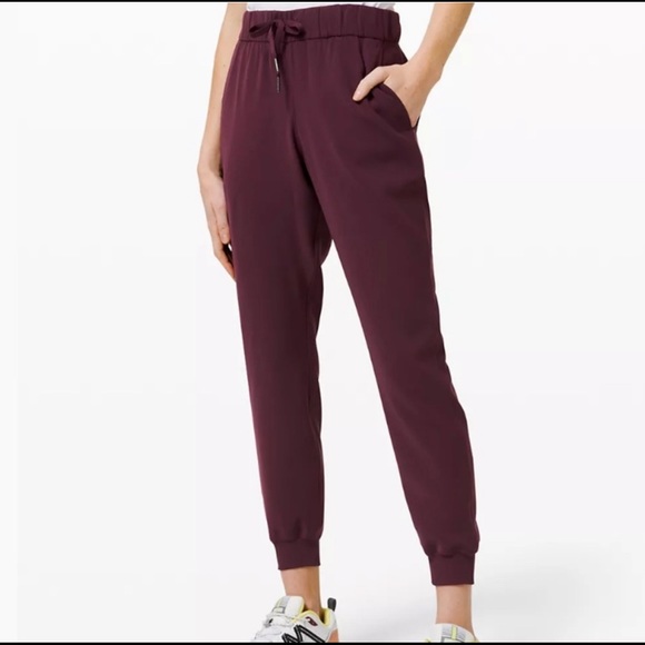 lululemon athletica Pants - lululemon On the Fly Jogger Woven (Burgundy)